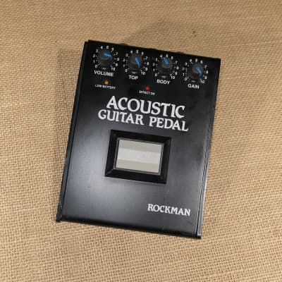 Reverb.com listing, price, conditions, and images for rockman-acoustic-guitar-pedal