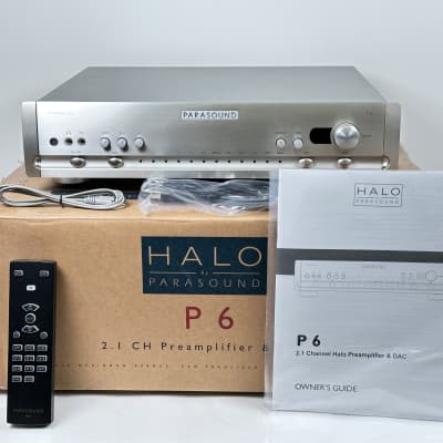 Parasound Halo P 6 Stereo Preamplifier; MM / MC Phono