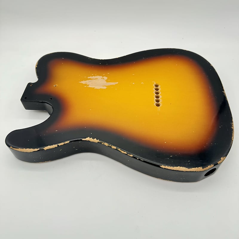 MJT THINLINE ボディ フロントP90 対応　アルダー　超軽量！ Fender Custom Shop 50s Telecaster Thinline P-90 Heavy Relic