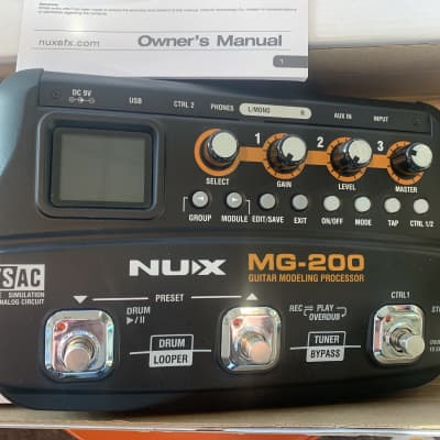 Reverb.com listing, price, conditions, and images for nux-mg-200