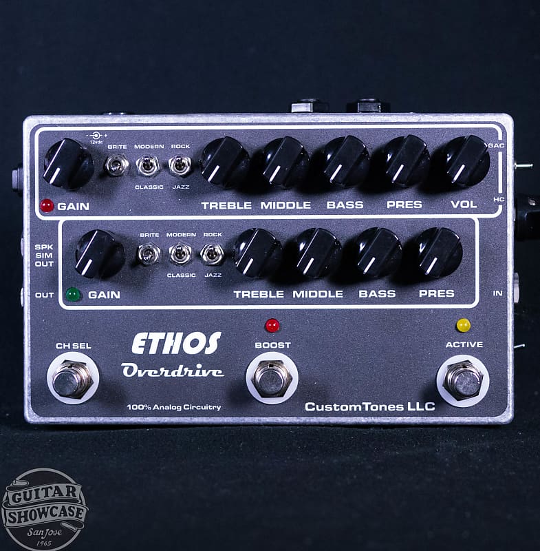 Custom Tones Ethos Overdrive Preamp with MODs Pedal