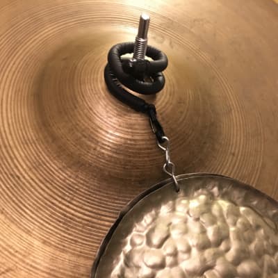 Upcycled Percussion - "Rattle Snake" + Trash Medallion - Cymbal Effects Stack image 4