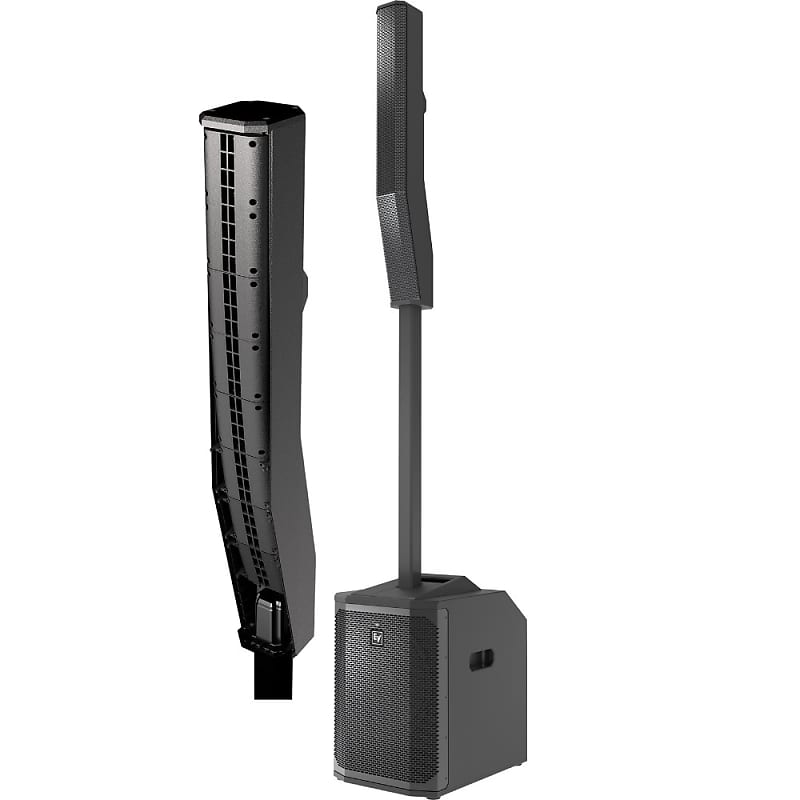 Electro-Voice Evolve 50 1000W Powered Column Speaker Array System (Black) (2 Items) image 1