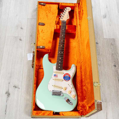 Fender Jeff Beck Signature Stratocaster Guitar, Rosewood Fretboard, Surf Green image 10