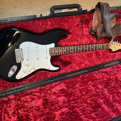 Fender American Standard Stratocaster with Rosewood Fretboard 2009 - Black image 11