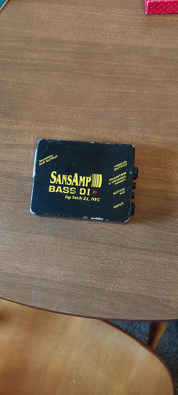 Tech 21 Sansamp Original Bass DI 1980s/90s Black | Reverb