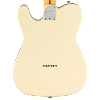 Fender American Professional II Telecaster Electric Guitar (Olympic White, Rosewood Fretboard) image 2