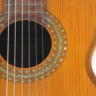 Jaime Ribot ~1898-1905 incredibly nice guitar in the style of Barcelonas high end guitars of Enrique Garcia, Francisco Simplicio + video! image 3