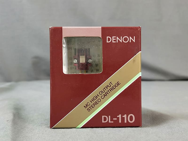 Denon DL-110 MC Cartridge w/ Original Box In Excellent condition  			