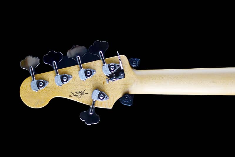 Fender Custom Shop Reggie Hamilton Jazz Bass V 2022 - Black