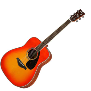 Yamaha FG820-AB Folk Acoustic Guitar Autumn Burst