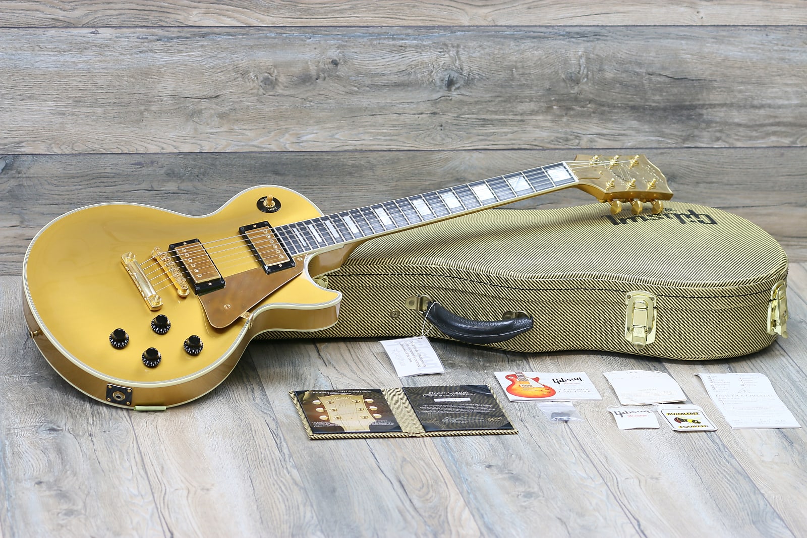 Gibson Custom Shop 50th Anniversary '57 Les Paul Custom Goldtop 