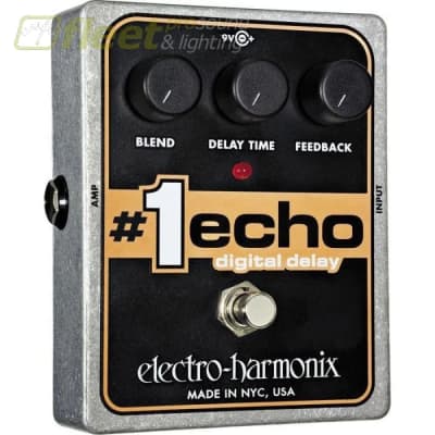 Electro-Harmonix #1 Echo Digital Delay 2007 - Present - Black / Orange image 2