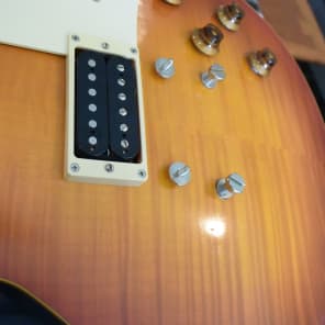 2011 Edwards/ESP E-LP 132 LTS/RE Jimmy Page Relic Model With Super Circuit Repaired Break image 5