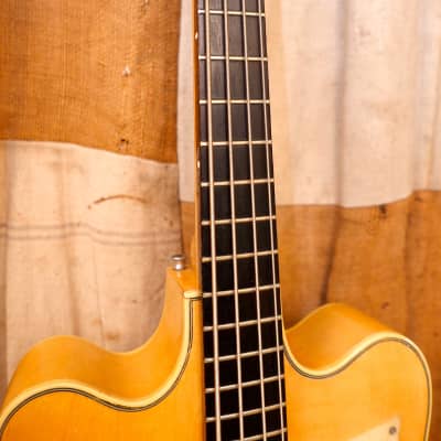Kay Jazz Special Bass  1960 Blond image 6