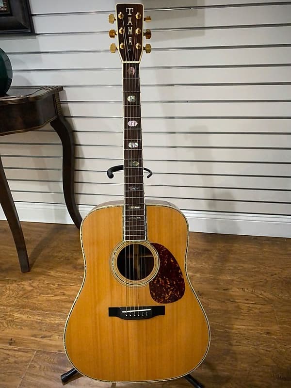 1974 Tama Guitar Model 3560 (D45 style) w/ Hard Case Reverb