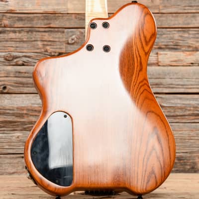Steve Ezzo Custom Headless 6-String Guitar Koa image 9