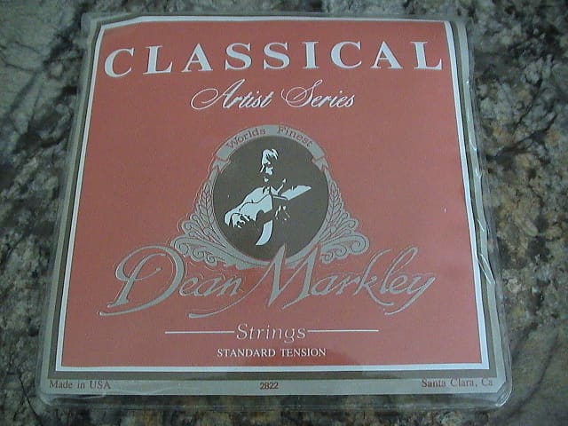 Dean Markley 2822 Artist Signature Series Standard Tension Classical Guitar Strings image 1