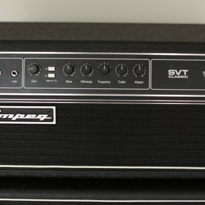 Ampeg SVT-CL Amp Head and 4x10 Cabinet with Road Cases image 3