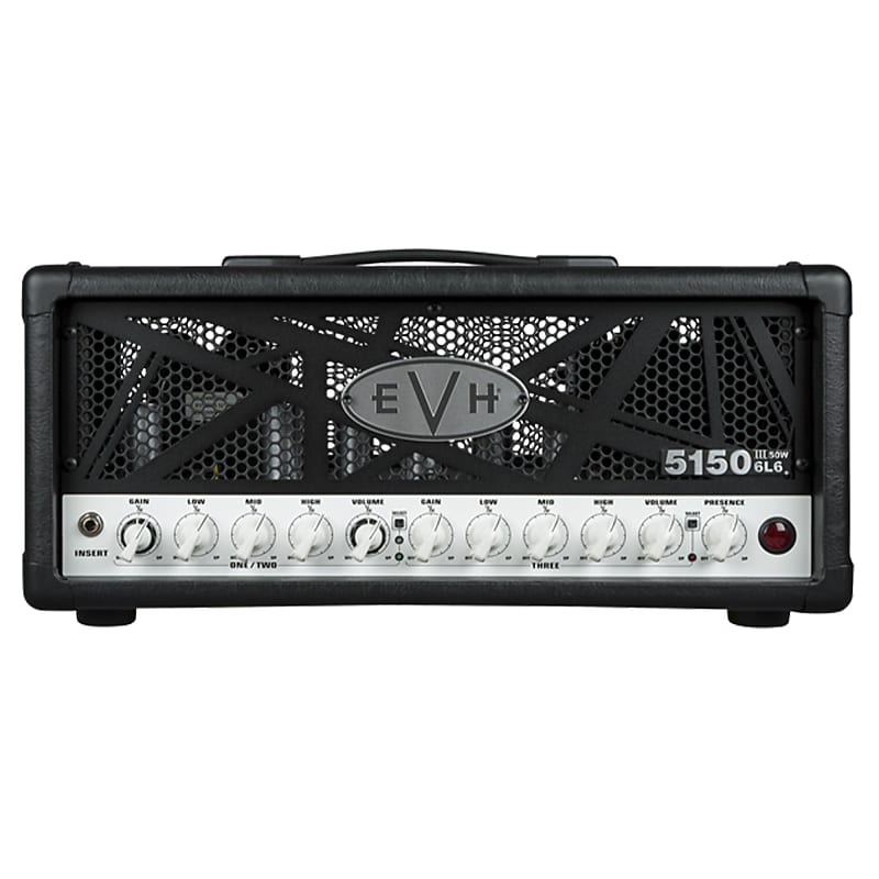 EVH 5150 III 6L6 50W Electric Guitar Amplifier Head Black image 1