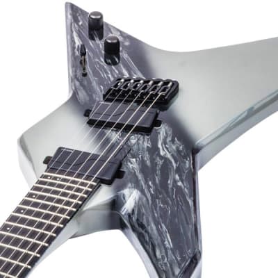 NEW Guerilla Guitars #K-XR6HSM - Streetfighter, Grey WITH Fitted Premium Camo Case image 4