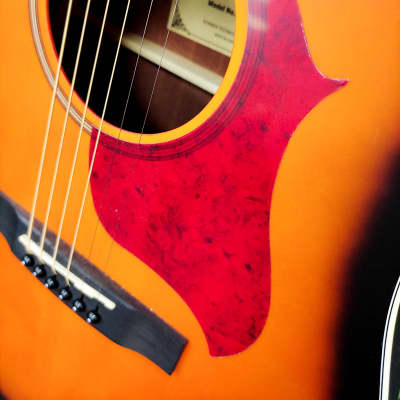 Donner DAG-1CS 2020's Cutaway Acoustic Guitar - Sunburst image 4