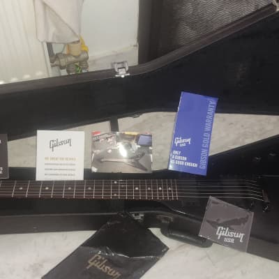 Gibson Flying V B-2 2019 - Satin Ebony UPGRADED +HS CASE for sale