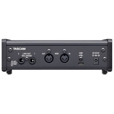 Tascam US-2x2HR 2-In/2-Out USB-C Audio Interface with 2x XLR Combo Inputs image 3