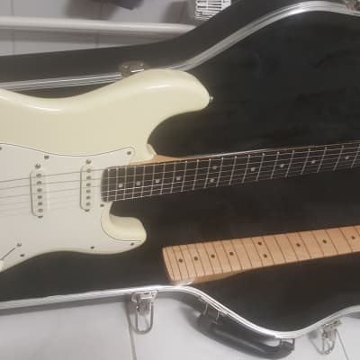 Fender Stratocaster Made in USA 1988 Olympic white image 15