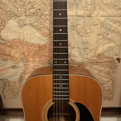 Vintage Sigma DM-5 - Dreadnought Mahogany Acoustic Guitar w/ Travel Case, Same Day QuikShip image 3