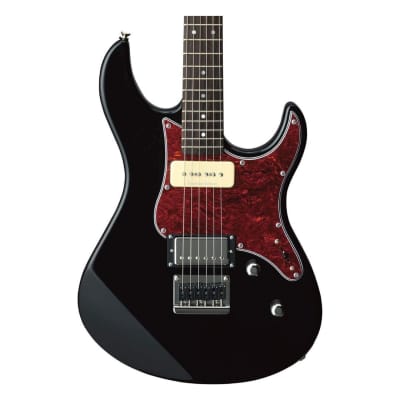 Yamaha PAC611H Pacifica 6-String Right-handed Electric Guitar with Alder Body and Rosewood Fingerboard (Solid Black) image 5