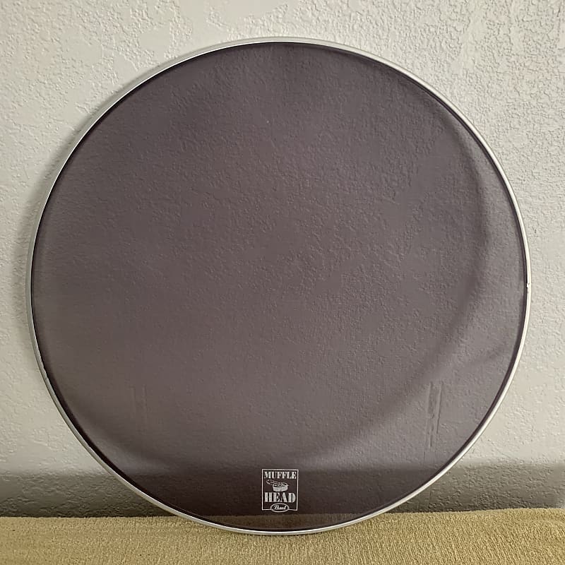 Pearl MFH22B Muffle Mesh Bass Drum Head - 22" 2020s - Black image 1