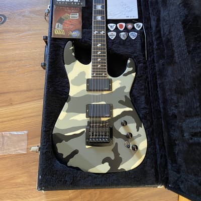 ESP Jeff Hanneman 2006 Urban Camo Custom Shop RARE! image 1