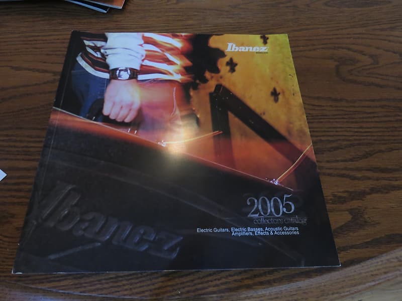Ibanez Catalog 2005 Reverb