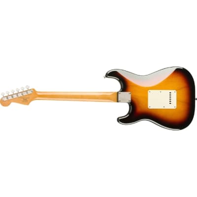 Squier Classic Vibe '60s Stratocaster® Electric Guitar, Indian Laurel Fingerboard, 3-Color Sunburst, 0374010500 image 2