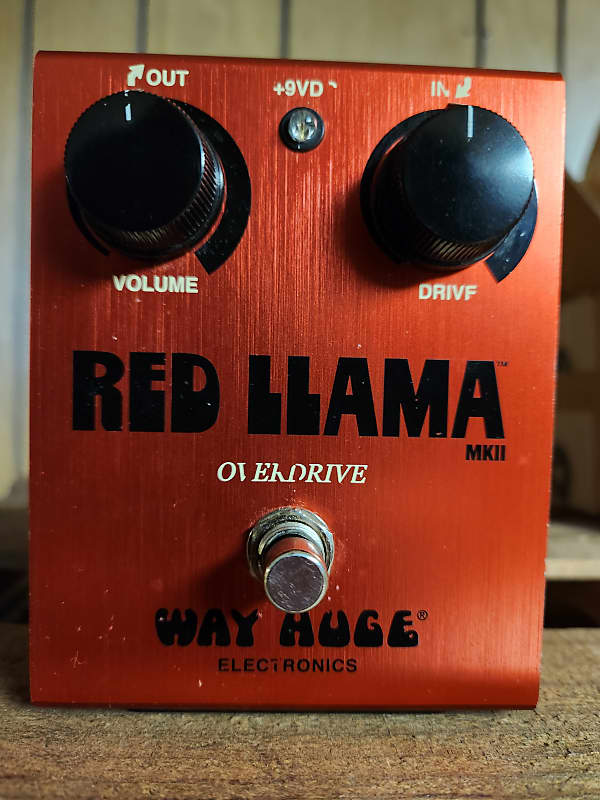 Way Huge WHE203 Red Llama Overdrive MkII 2012 - 2019 - Red