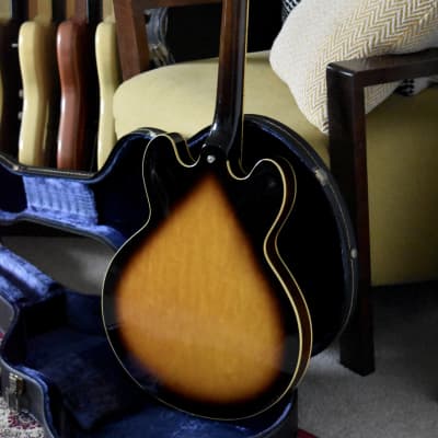 1981 Tokai ES100R Sunburst w/OHSC, Japan, ’59 ES-335, Long Guard, MIJ, Lawsuit, Lacquer image 12