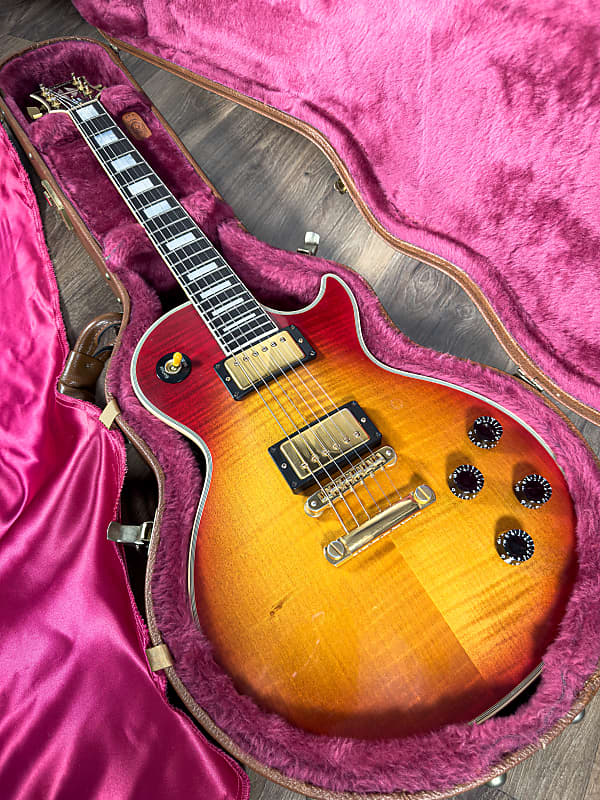 Gibson Les Paul Custom Premium Plus 1990 - Heritage Cherry Burst *Promotional* image 1