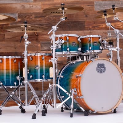 MAPEX ARMORY LIMITED EDITION 6 PIECE DRUM KIT, OCEAN SUNSET, EXCLUSIVE image 1