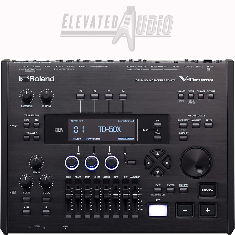 Roland TD-50X V-Drums Module, New, In Stock. Buy from CA's #1 Dealer Now ! image 1
