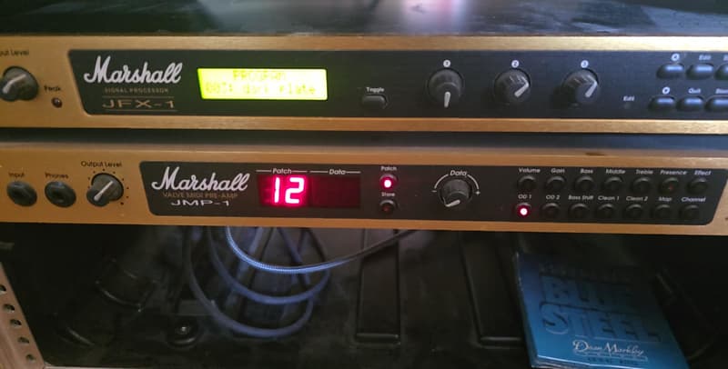 Marshal guitar pre amp JMP-1 マーシャルプリアンプ Marshall JMP-1 Valve MIDI Preamp | Reverb Canada