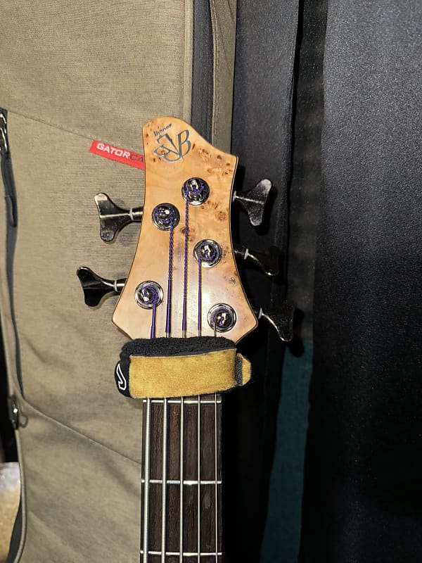 Ibanez BTB845SC-NTL BTB Bass Workshop 800 Series Poplar Burl Top 5-String  Electric Bass Natural Low Gloss