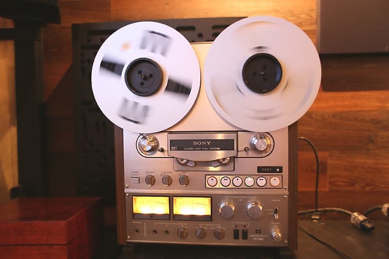 Sony TC-765 Open reel tape deck.