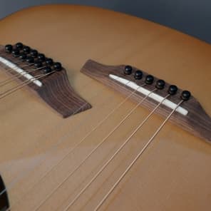 Veillette Double Neck Standard 6/Gryphon - 6 String, Gryphon 12 String 2012 - (Natural) image 8
