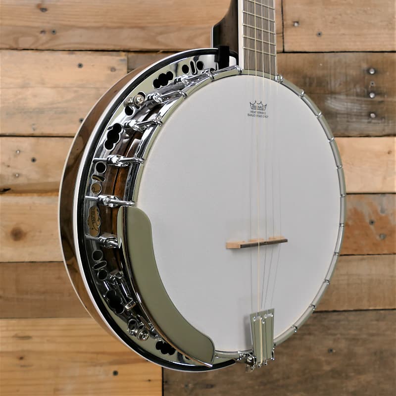 Washburn B11-K A 5-String Resonator Banjo Rolled Brass tonering w/ Fitted Hard Case! image 1