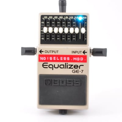 BOSS GE-7 Mod Noiseless Modify PSA.OK Guitar Pedal Made In Taiwan 2005 Used From Japan #ST83783 image 5