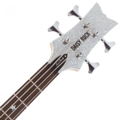 Daisy Rock 'Rock Candy' Bass Guitar - Diamond Sparkle image 2