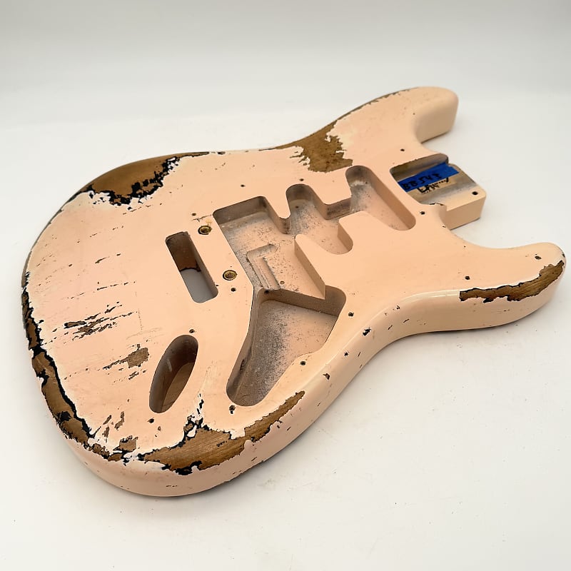 MJT Stratocaster Body Alder Relic Nitro USA Light 2-Point bb543