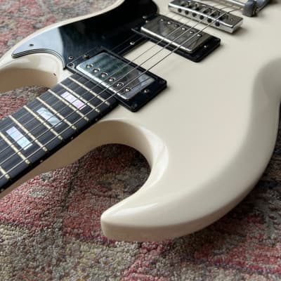 1972 Gibson SG Standard with Factory Gibson Bigsby - White image 13