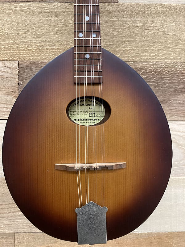 Kentucky KM100 “Pancake” Mandolin Sunburst Reverb